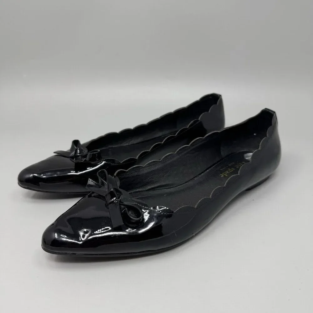 Kate Spade New York Womens Eleni Flex Bow Heel Kitten Heels Shoes Size 7.5M